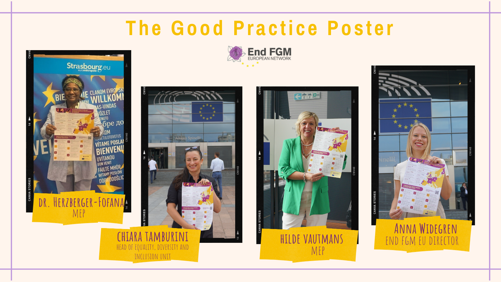 Launch of the Good Practice Poster | End FGM