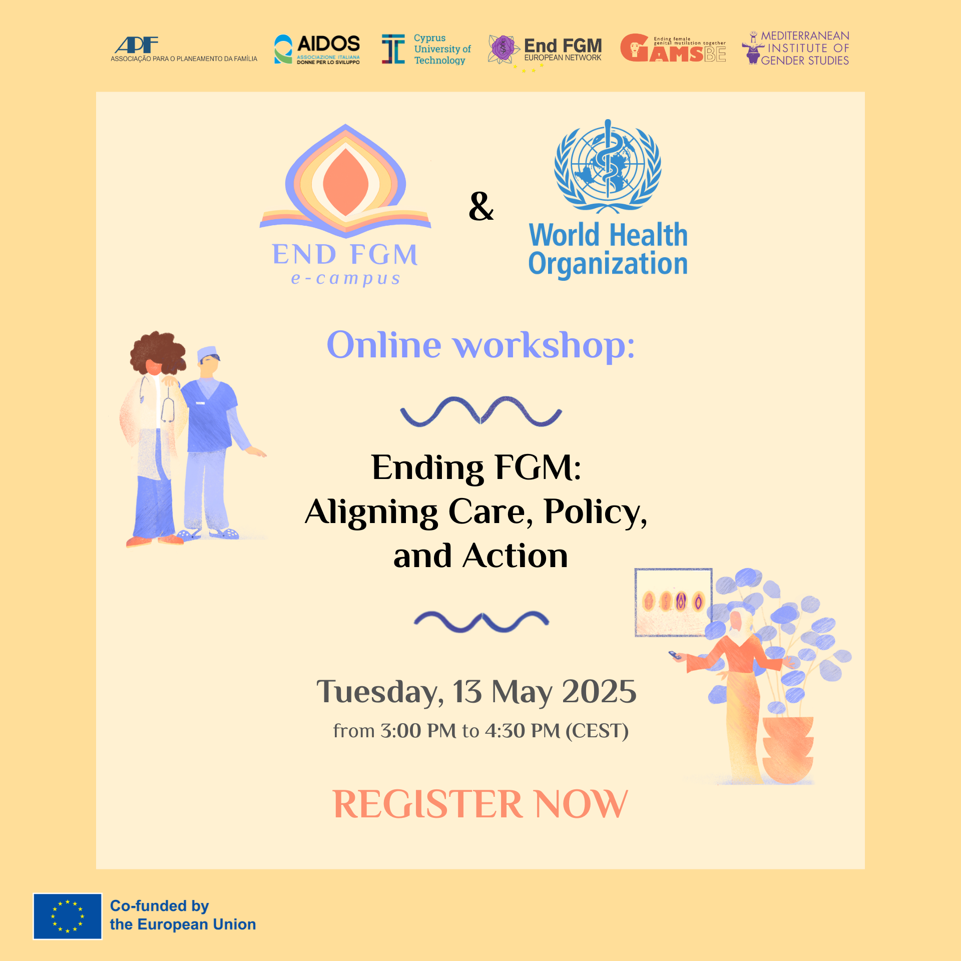 Join End FGM EU and WHO on May 13 for on online workshop on how to end ...