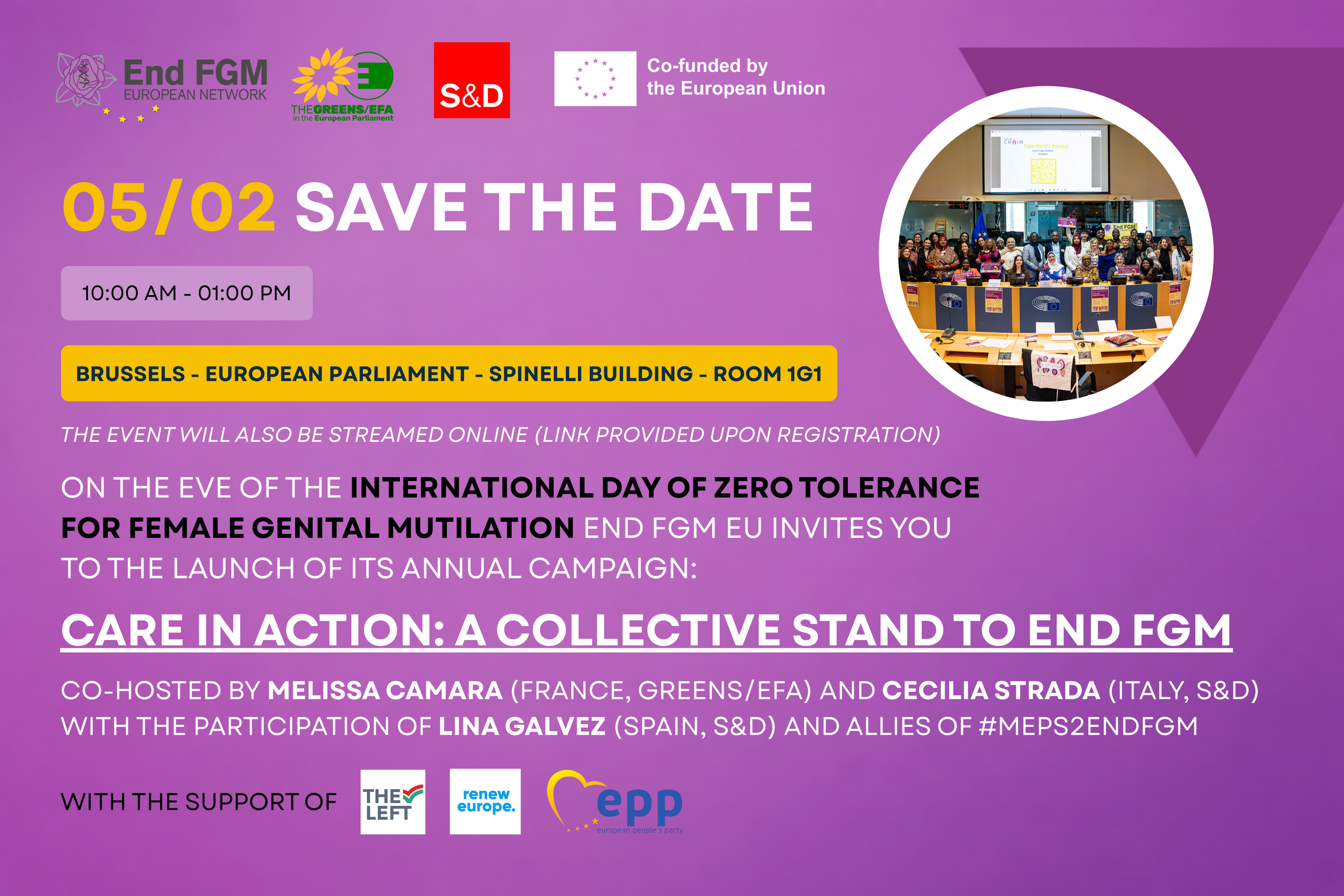 Save the date: launch of the 2026 End FGM EU campaign | End FGM