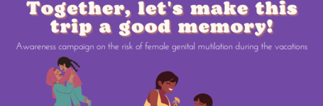 GAMS Belgium awareness campaign to prevent FGM when returning to the homeland