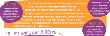 TuWezeshe Akina Dada Leadership & Fellowship Programme 2021